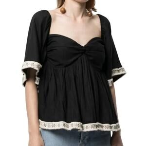 NWT We Are Kindred Allegra Bustier Blouse, 2